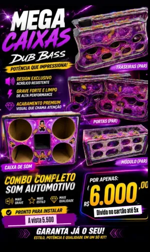 Madeiramento som automotivo