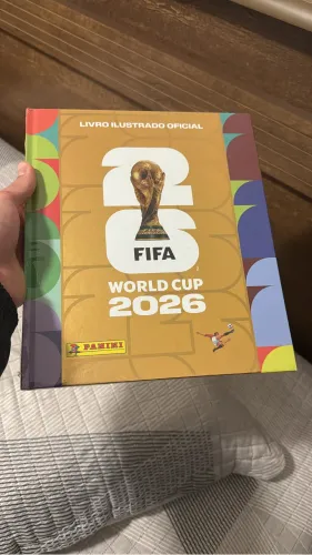 ÁLBUM DOURADO NUMERADO COPA DO MUNDO 2026