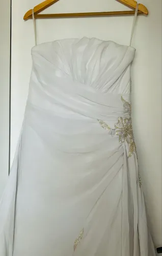 Vestido de noiva delicado
