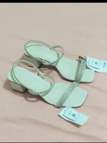 Sandália 34/35 Branca