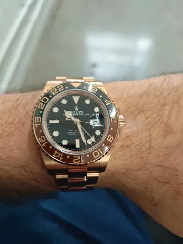 Relógio Rolex GMT Rootbeer