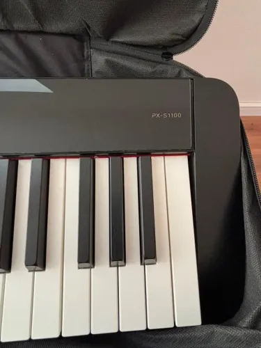 Lindo Piano digital Casio privia PXS1100 o melhor timbre de piano da linha