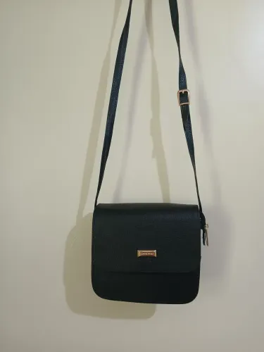 Bolsa Feminina Transversal Couro Fino