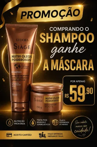 Kit Eudora promoção poucas unidades