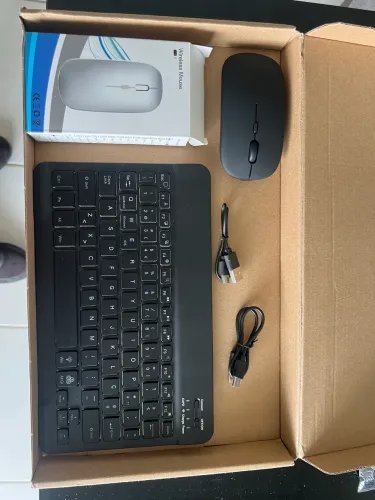 Teclado + mouse sem fio Bluetooth wireless iPad tablets computadores etc