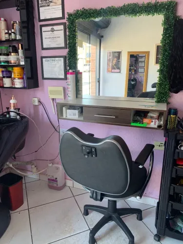 Cadeira de salão de beleza