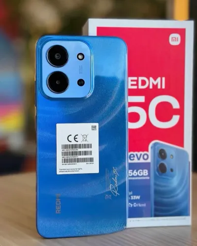 Celular Redmi 15C 4G 256/8-AZUL NOVO
