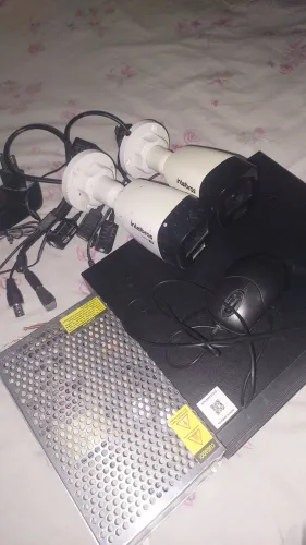 Dvr intelbras e câmeras 