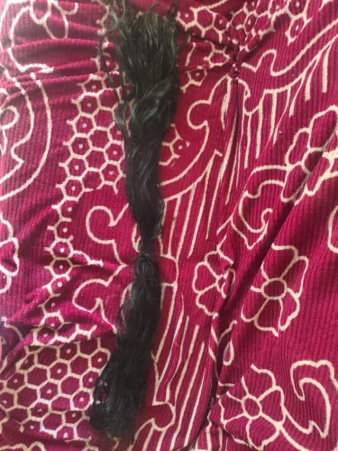 Cabelo humano indiano 85 centímetros 