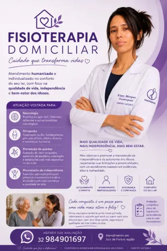 Atendimento Domiciliar de fisioterapia