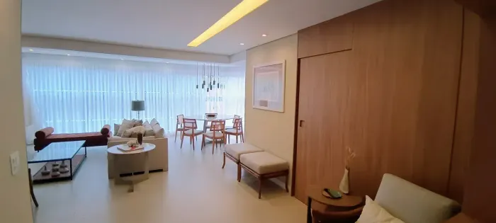 Apartamento mobiliado para locação, Chácara Santo Antônio, 134m2, 2 quartos ( suítes)