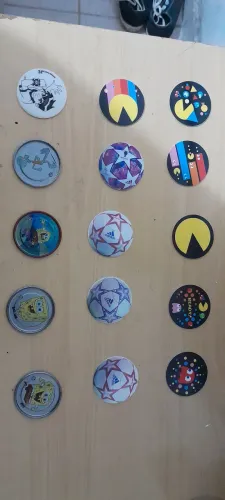 Lote tazos variados elma chips 