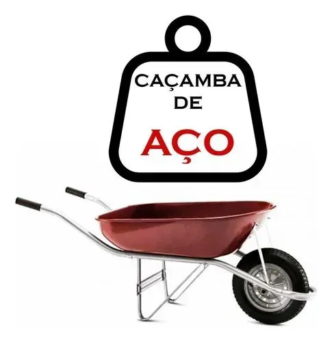 Carro de mão fischer 60 litros