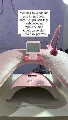 Kit Nails Rosa para unhas em gel.?