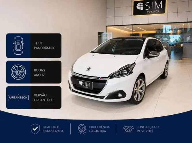 Peugeot 208 Urbantech1.6 Flex 16V 5P Aut. 2018