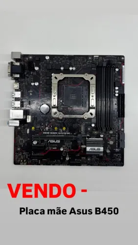 Placa mãe Asus B450