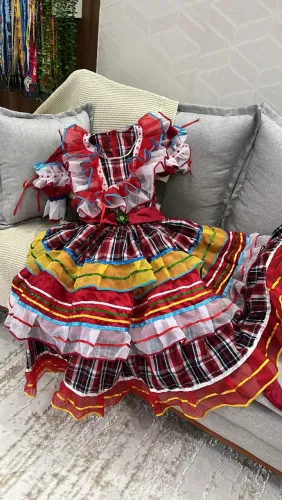 Vestido de quadrilha junina