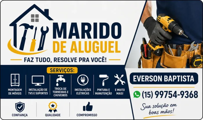 Serviços marido de aluguel 