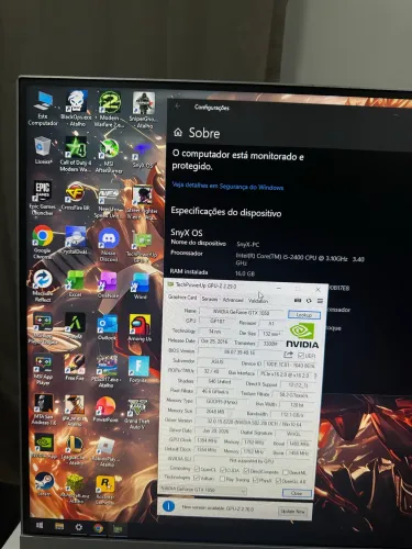 Pc Gamer i5, 16Gb, GTX1050 Rodando Tudo