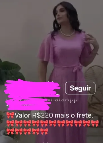 Vestido rosa