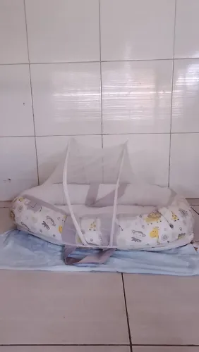Ninho Redutor de Berço com Mosquiteiro - Conforto e Segurança para Bebê.