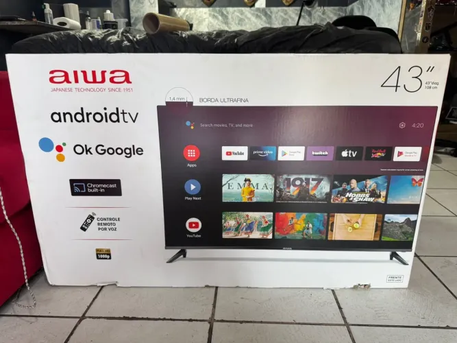 Tv smart Android 43 polegada