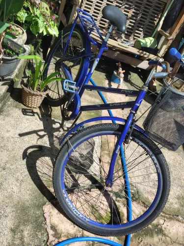 Bike com cesto e pezinho