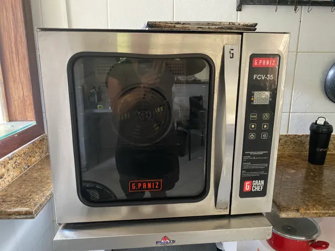 Forno elétrico de convecção com vapor