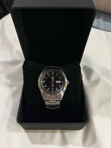 Relógio Seiko 5 automático árabe 