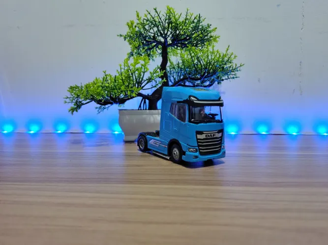 CARRINHO CAMINHÃO FERRO  COLECIONAVEL AZUL