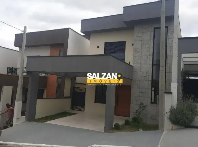 Sobrado com 3 dormitórios à venda, 167 m² por R$ 795.000 - Condomínio Recanto Tropical - T