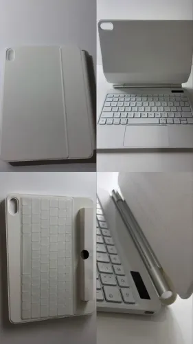 Vendo capa com teclado e trackpad para iPad 10° geração e 11° geração (NUNCA USADA)