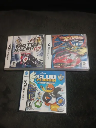 LOTE JOGOS NINTENDO DS 