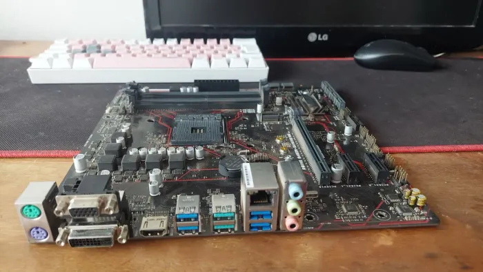Placa mãe asus prime b450m socket am4