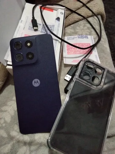 Celular Motorola G17 novo 256 gigas