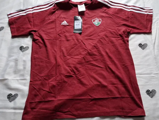 Camisa Fluminense oficial em Algodão nova clm etiqueta