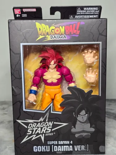 Dragon Ball Daima Goku Super Sayajin 4 Dragon Stars Bandai lacrado