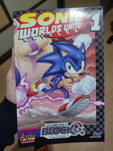 Sonic Worlds Unite Battles #1 | HQ Importada Archie Comics | Colecionador