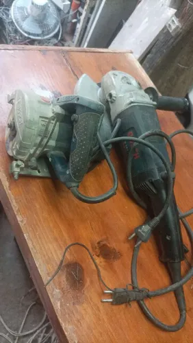 Makita e Esmerilhadeira de 7 polegadas 