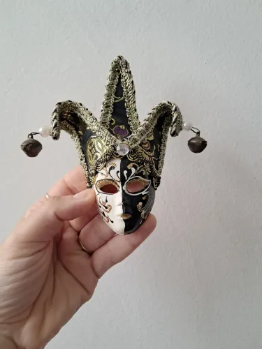 Miniatura de mascara veneziana  