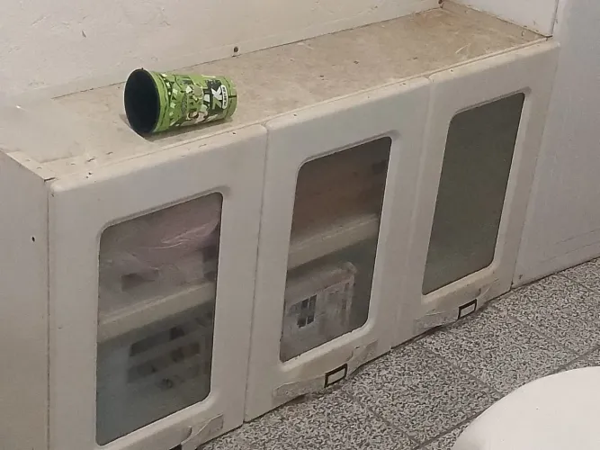 Móveis de parede inox