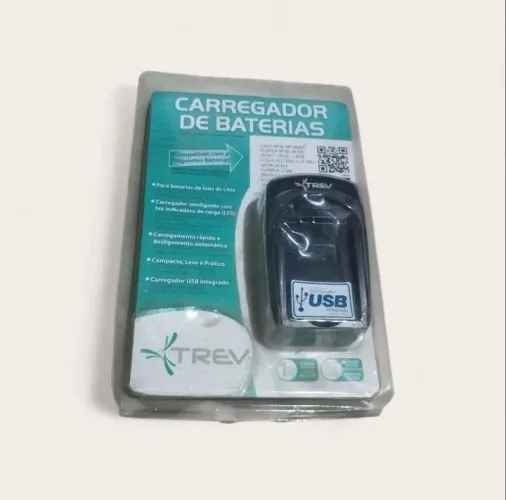 Carregador para baterias de Câmeras modelos na descrição