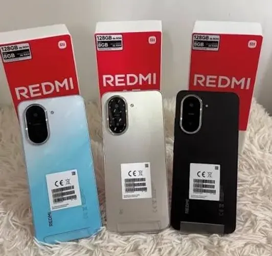 Redmi A5 4G 64GB / 03GB + 03GB Virtual Lacrado Global Entregamos Capa Pelicula Entregamos