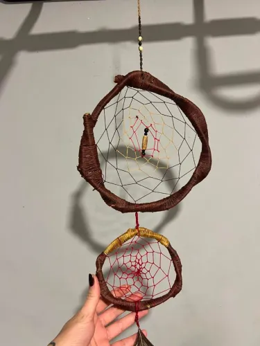 ? Filtro dos Sonhos Artesanal Feito à Mão | Personalizado