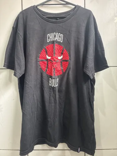Camisa Chicago Bulls NBA preta