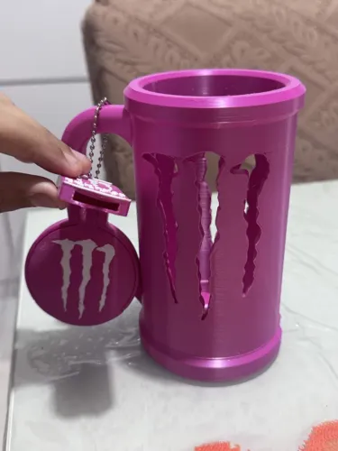 Porta Lata Monster