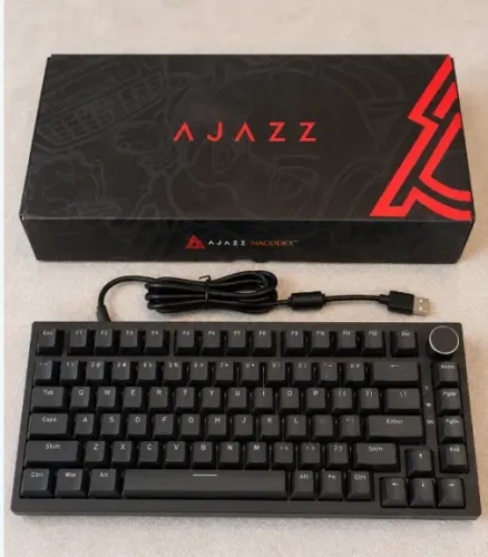 Teclado Mecânico AJAZZ AK820 Preto