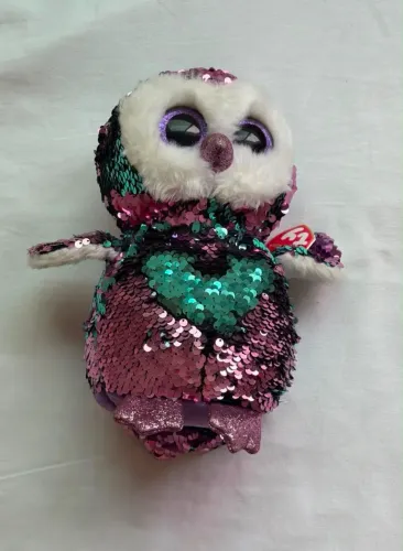 Pelúcia Ty com lantejoulas