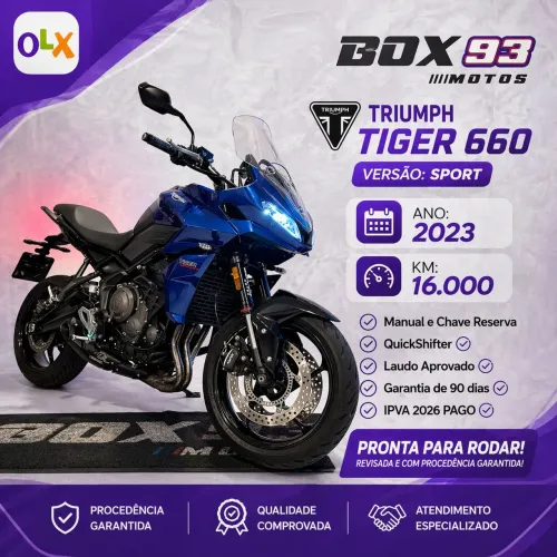 Triumph Tiger 660 Sport Ano 2023