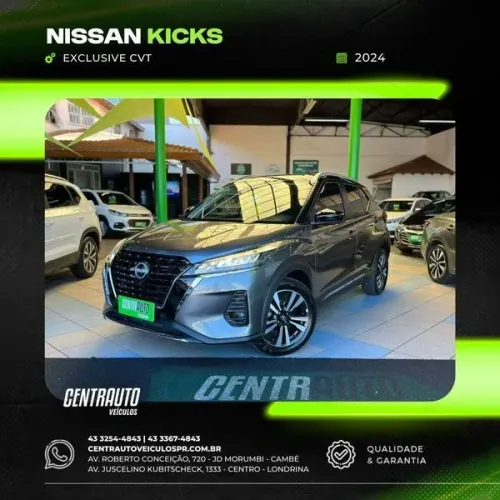 Nissan Kicks Exclusive 1.6 16V Flex AUT 2024